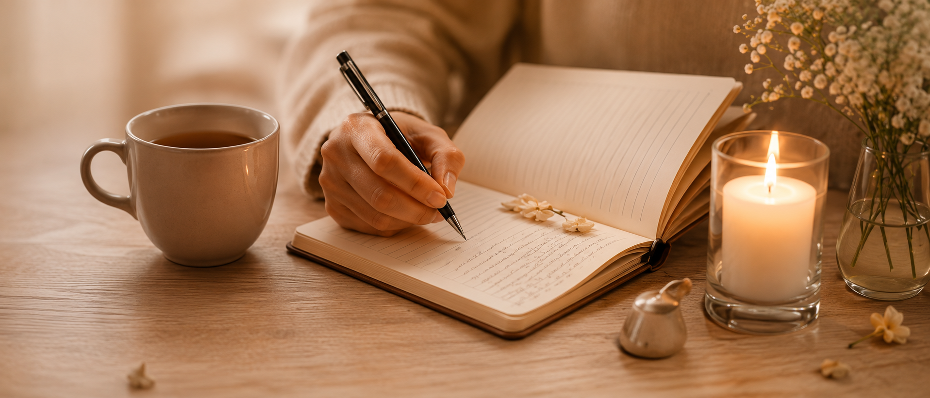 Cuaderno y detalle de una experiencia NORTE